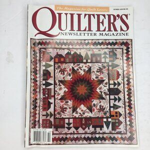 Quilters Newsletter Magazine October 1999 Issue No 318 Quilt Patterns Falling Le